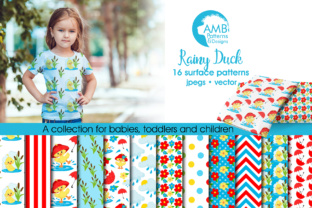 16 Cute Duck Digital Papers: Bright, Bold & Versatile Design Resources for Creative Projects