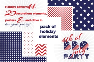 4th July Pattern Pack