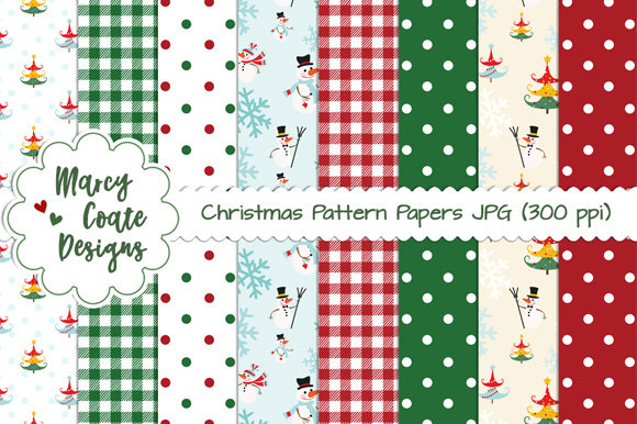 Christmas Pattern Backgrounds