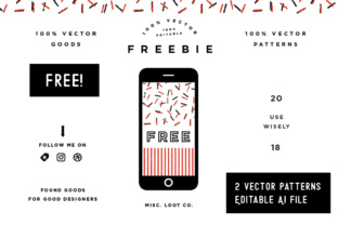 Free Vector Patterns: Unlock Creative Freedom with This Versatile Misc Loot Co Pack