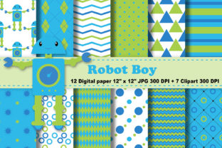 Robot Boy Digital Paper: A Practical Resource for Designers and Educators